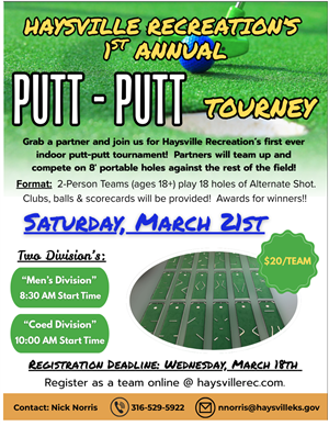 Putt-Putt Tournament